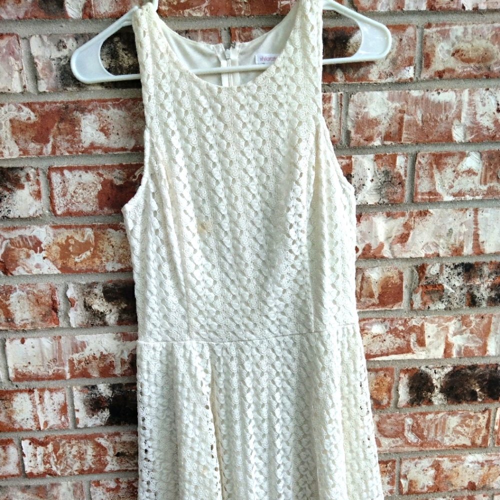Cream dress